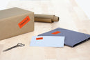 Red labels, 70 x 37mm, Paper, Removable adhesive, A4 [480 labels]