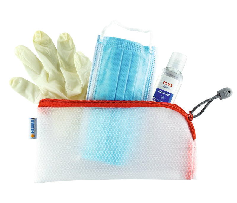 Universal Bag Case 23x11cm red