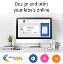 Free label software and templates for HERMA labels see herma.com/office-home/free-software/