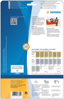 High-gloss Inkjet Labels, Photo quality, 210 x 297mm, Permanent Adhesive, A4 [10 labels]