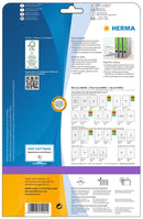 File labels, Green, 192 x 38mm, for narrow files (short), A4 [140 labels]