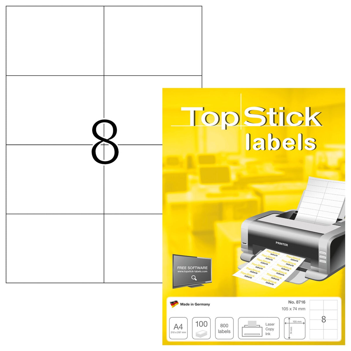 Labels-White-105x74mm-