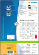 Address labels, 38 x 21mm, PREMIUM, Recyclable paper, Permanent adhesive, A4 [6500 labels]
