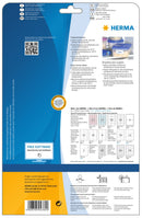 Freezer labels, 66 x 34mm, White, Paper, A4 [600 labels]