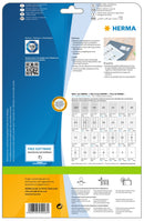 Address labels, 84 x 51mm, PREMIUM, Recyclable paper, Permanent adhesive, A4 [250 labels]