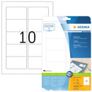 Address labels, 84 x 51mm, PREMIUM, Recyclable paper, Permanent adhesive, A4 [250 labels]