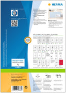 Address labels, 89 x 47mm, PREMIUM, Recyclable paper, Permanent adhesive, A4 [1200 labels]