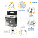 Photo corners are the classic mounting aids and are indispensable for filling photo albums and scrapbooks. 