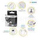 Photo corners are the classic mounting aids and are indispensable for filling photo albums and scrapbooks. 