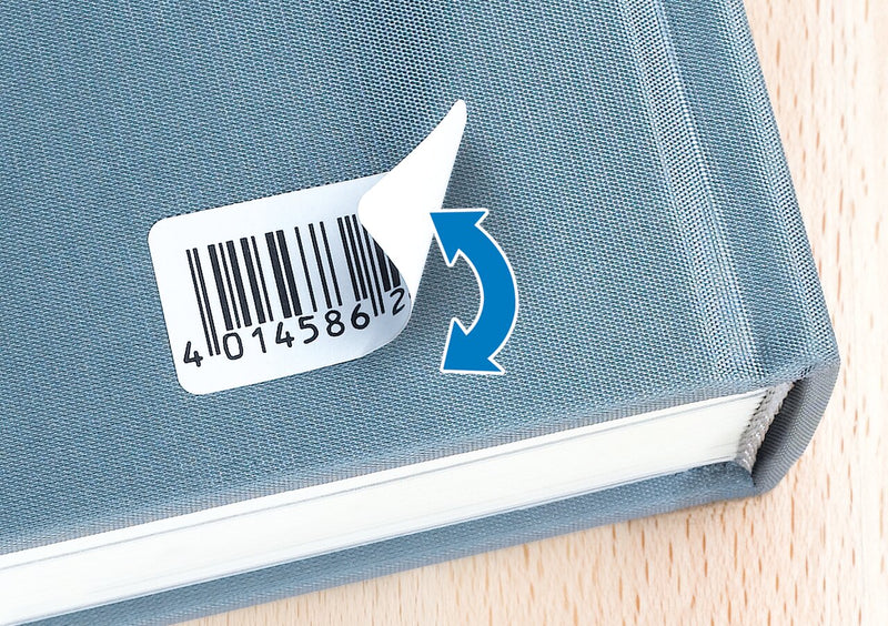 Easy to remove price or barcode label