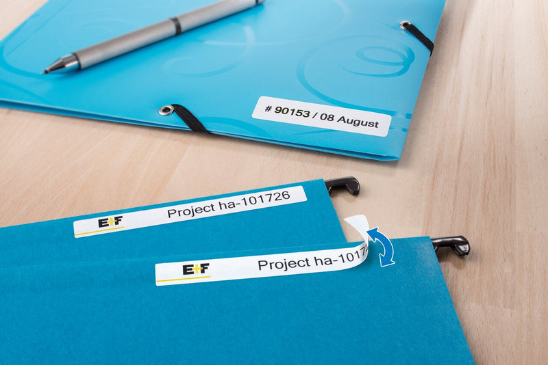 Folders labels for office and school use