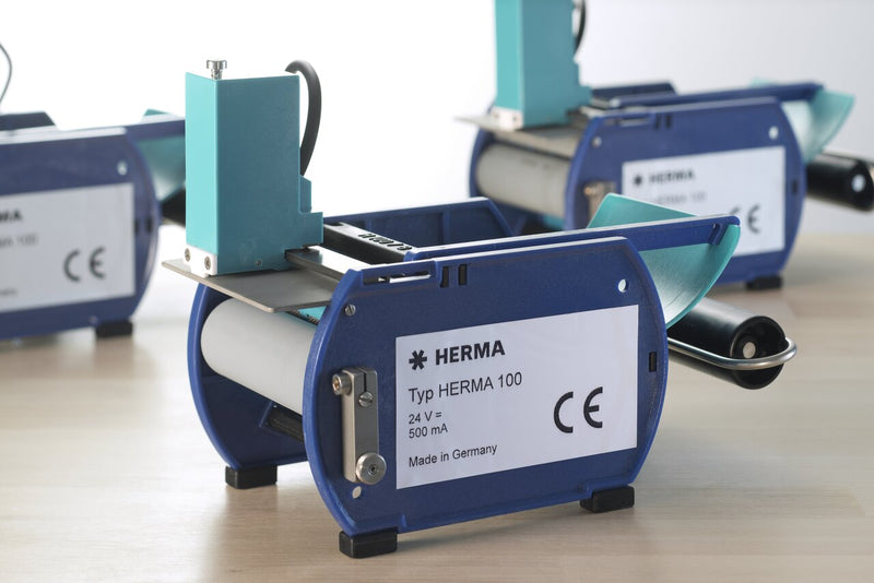 HERMA 4593 Self-Adhesive Silver Name Plate Labels - 10 A4 Sheets, Weatherproof, For Laser Printers